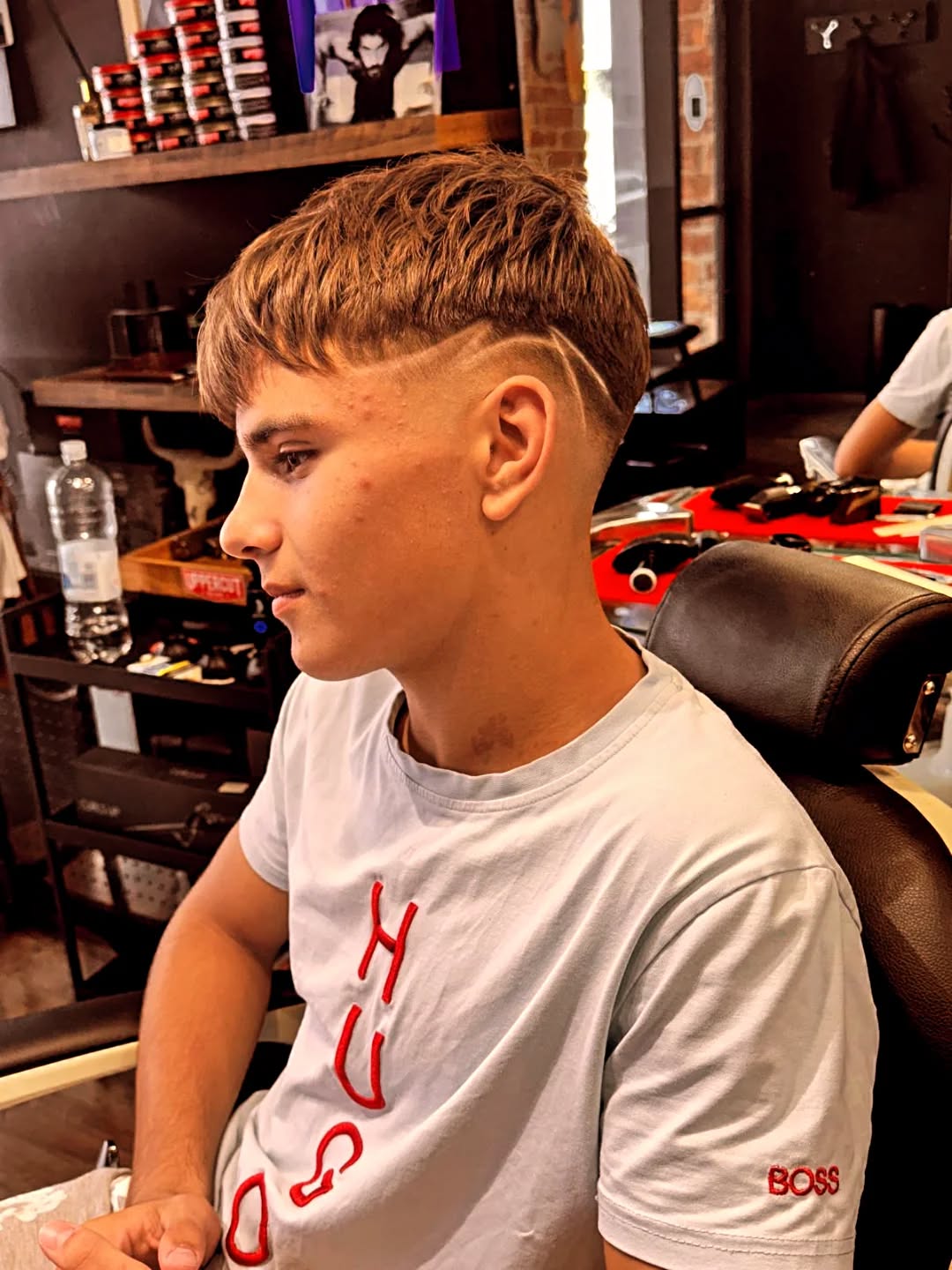 Fade frizura u Barber Shop Berny